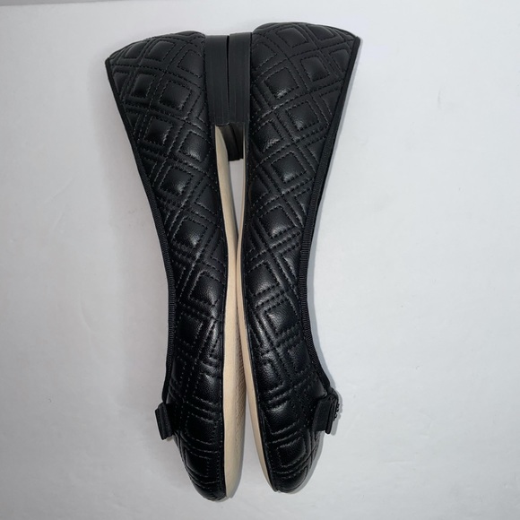 NWB Tory Burch Marion Quilted Ballet Flat Black - Picture 9 of 11
